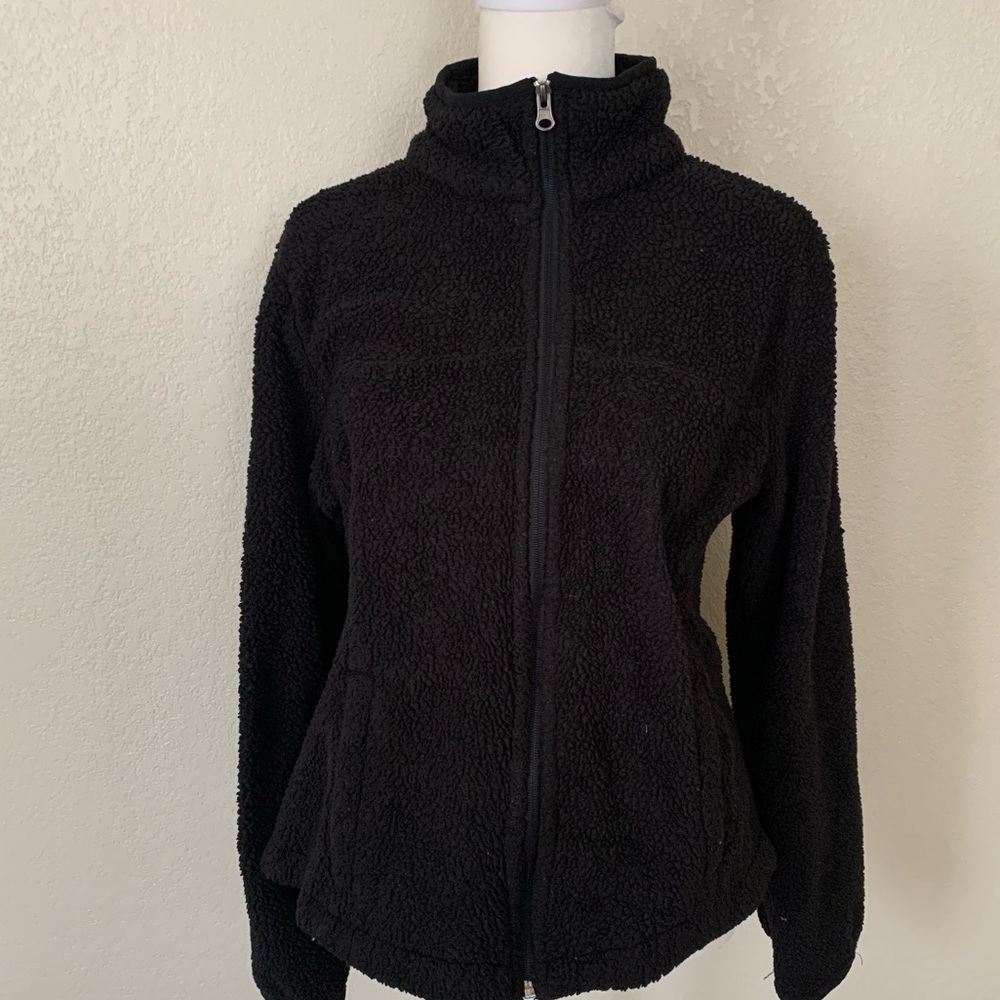 Fuzzy Black Sweater